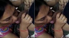 Today Exclusive- Desi Wife Sucking Dick