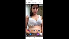 sanjana chetry EXCLUSIVE Topless Tease on Tango Live ~ NO WATERMARKS