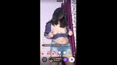 SEHAAZ, Hot Paki College Girl, Dancing & Showing Boobs on Tango Live ~ with FACE