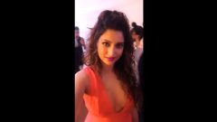 Hamsa Nandhini nice boob show